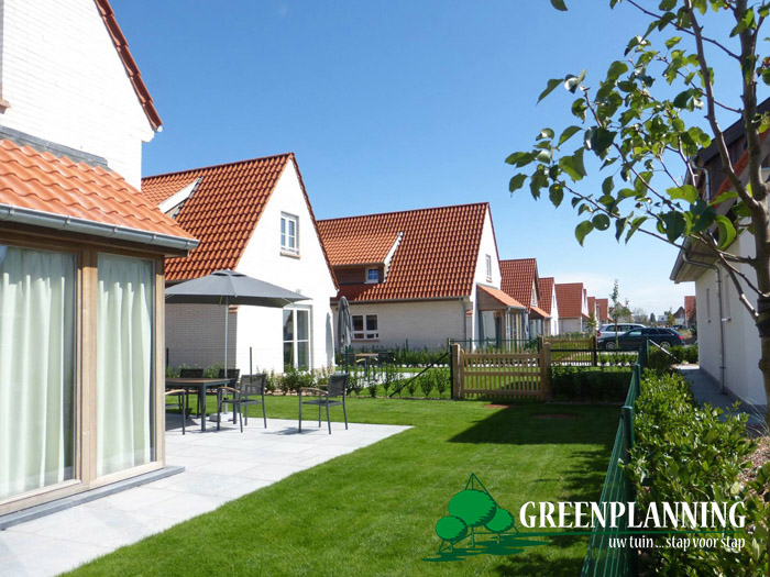 Kusttuin bij vakantiedomein Breeduyn Village