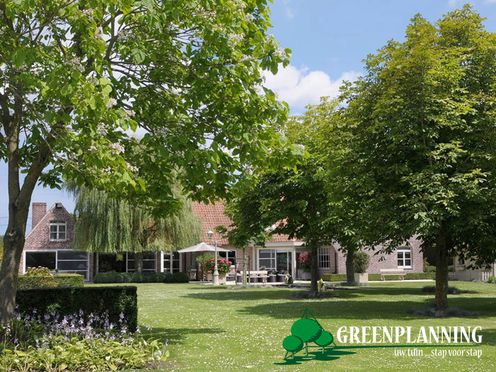 Landelijke tuin, sfeerbeeld